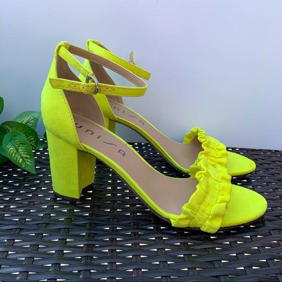 unisa yellow sandals